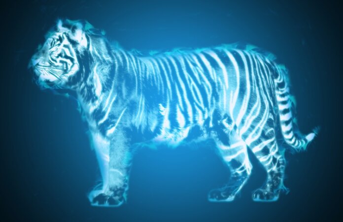 2022 - год голубого водяного Тигра