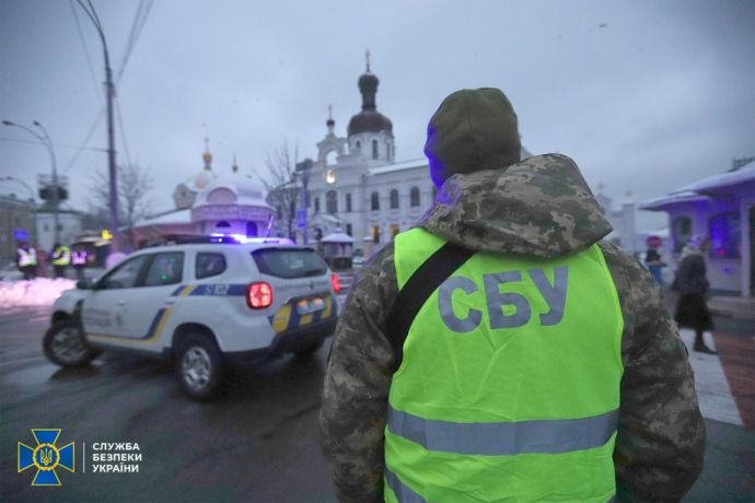 СБУ подтвердило, что на территории Свято-Успенской Киево-Печерской Лавры в Киеве проводятся обыски