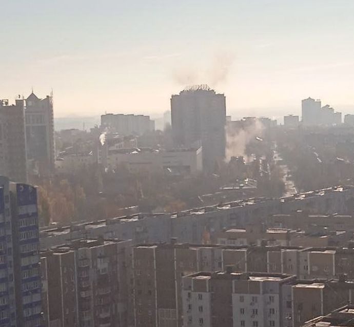 Донецк под огнём укронацистов