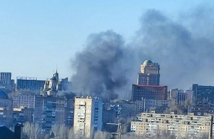 Донецк под огнём террористов из ВСУ. 6 декабря 2022 года