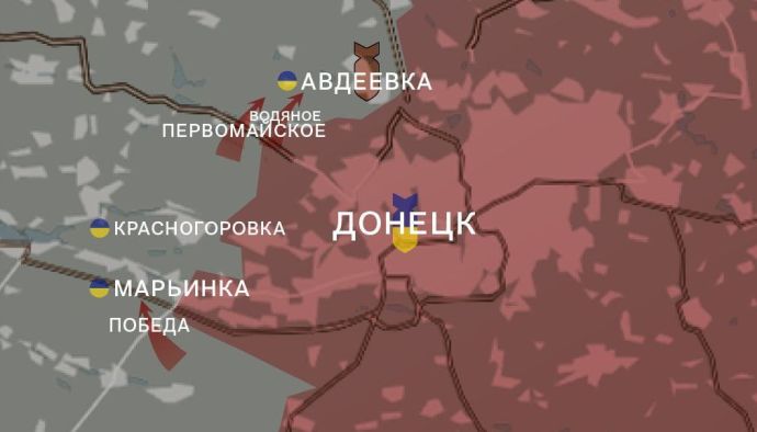Донецкий фронт, 9 января 2023 года