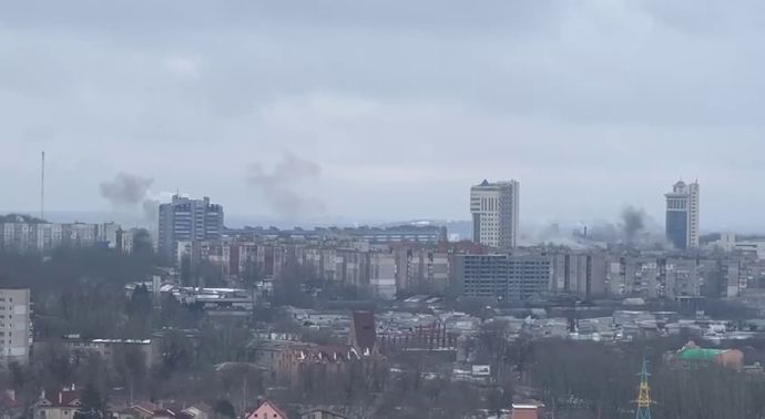 Донецк под обстрелом укронацистов, 4 февраля 2023 года