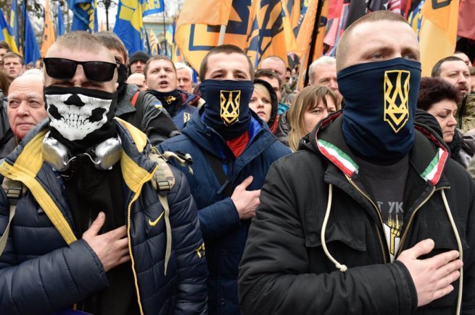 Украинские радикалы, ставшие нацистами