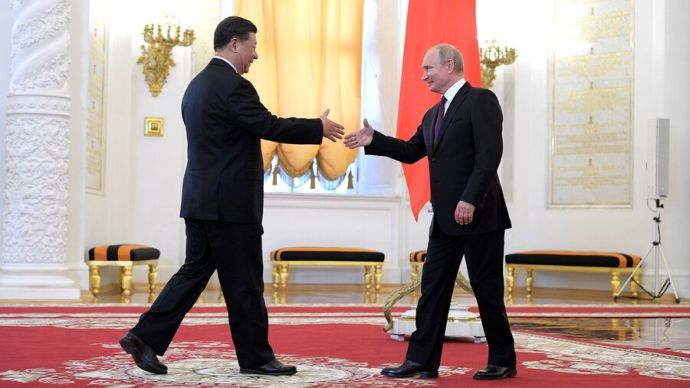 Си Цзиньпин и Владимир Путин