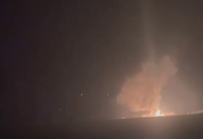 Пожар на одном из объектов врага в Харькове этой ночью