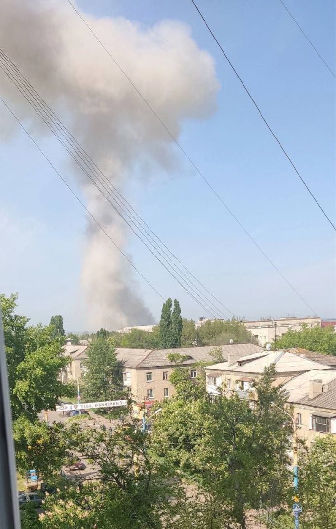 Луганск, взрыв. 13 мая 2023 года