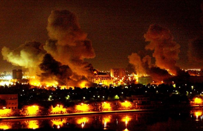 НАТО бомбит Белград. 1999 год