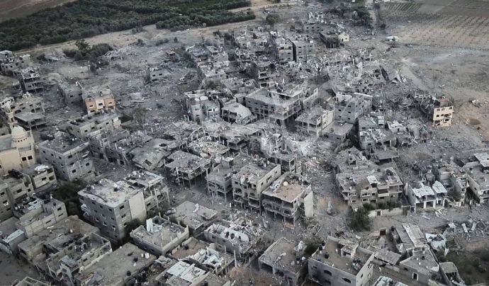 Уничтоженные Израилем районы Сектора Газа