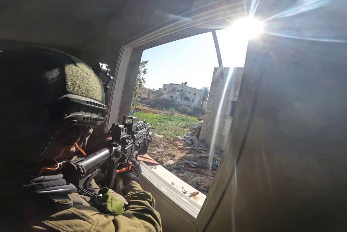 Боевик ЦАХАЛ в секторе Газа