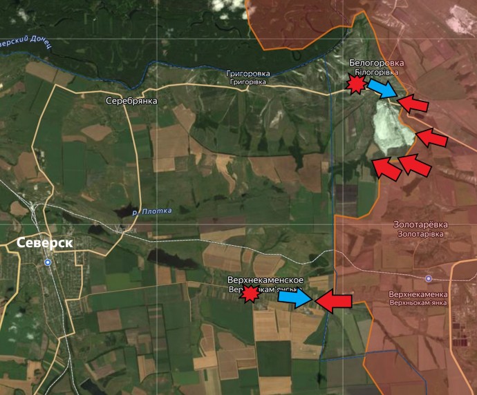 Карта боевых действий от PulsePen.ru